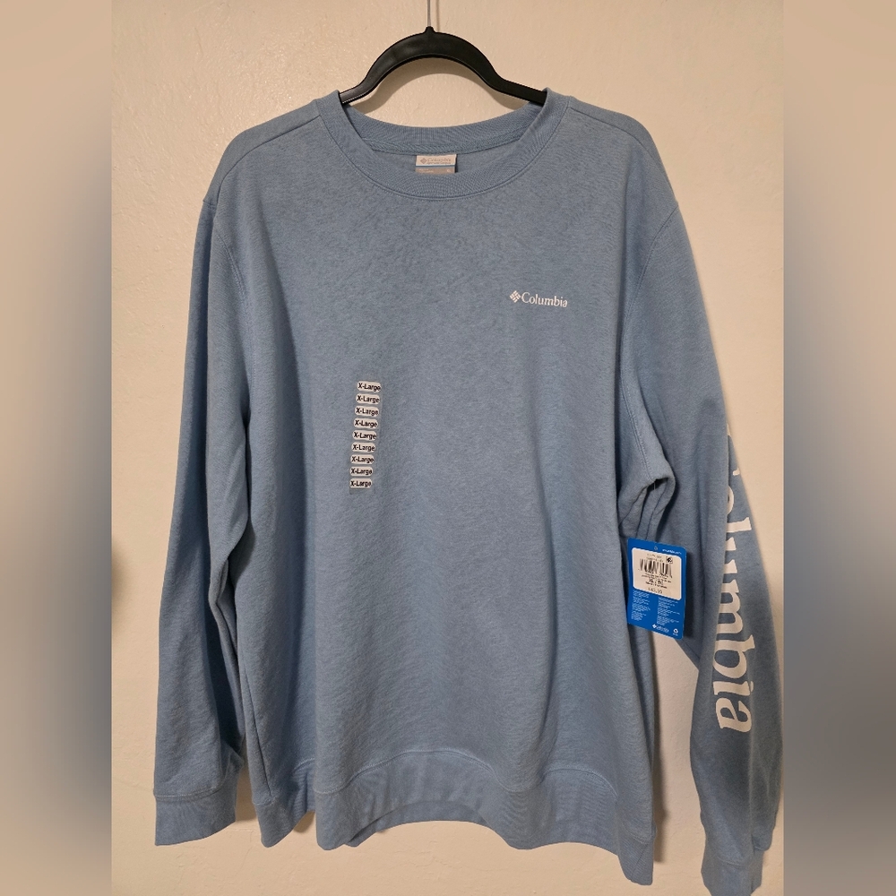 Columbia Men's Light Blue Crewneck